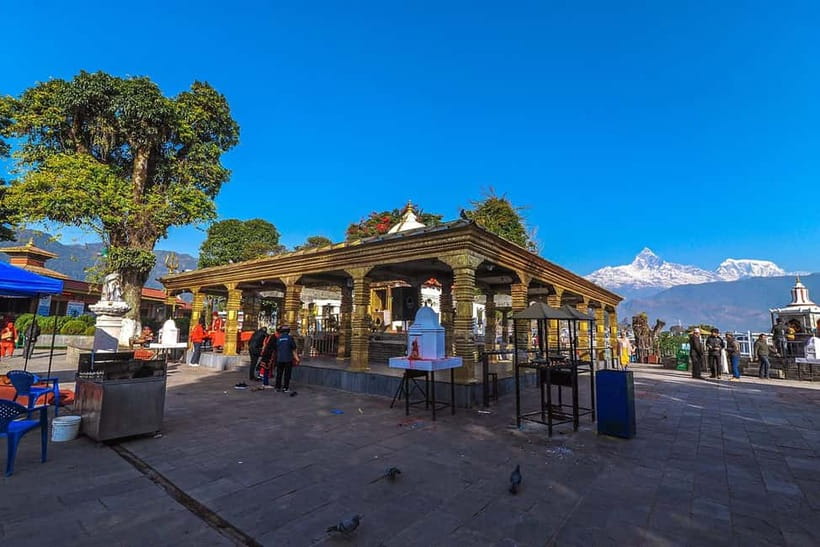 Pokhara: City Sightseeing Group Budget Bus Tour - Bindabasini Temple brings the route back to religion