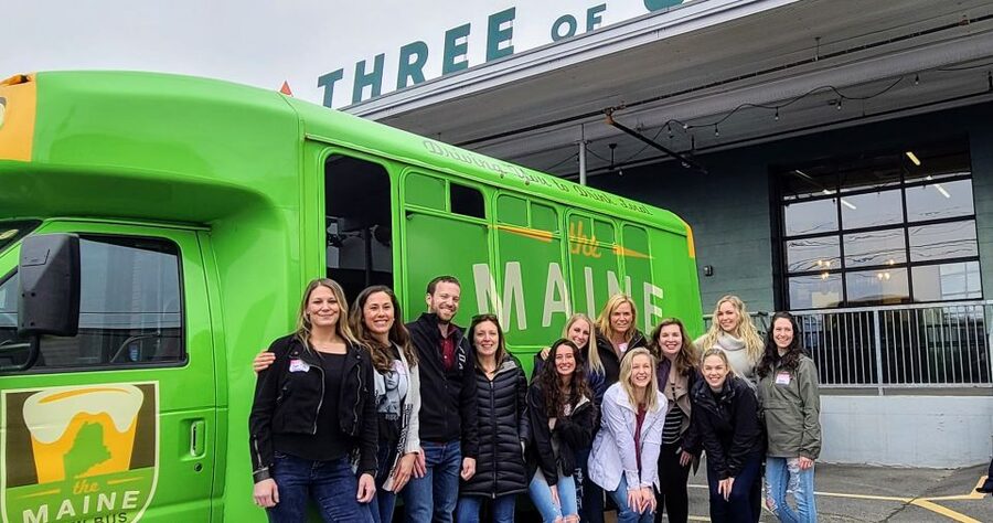 Portland, Maine: Local Brewery & Spirits Bus Tour - First 45-minute stop: a broad taste of Portland
