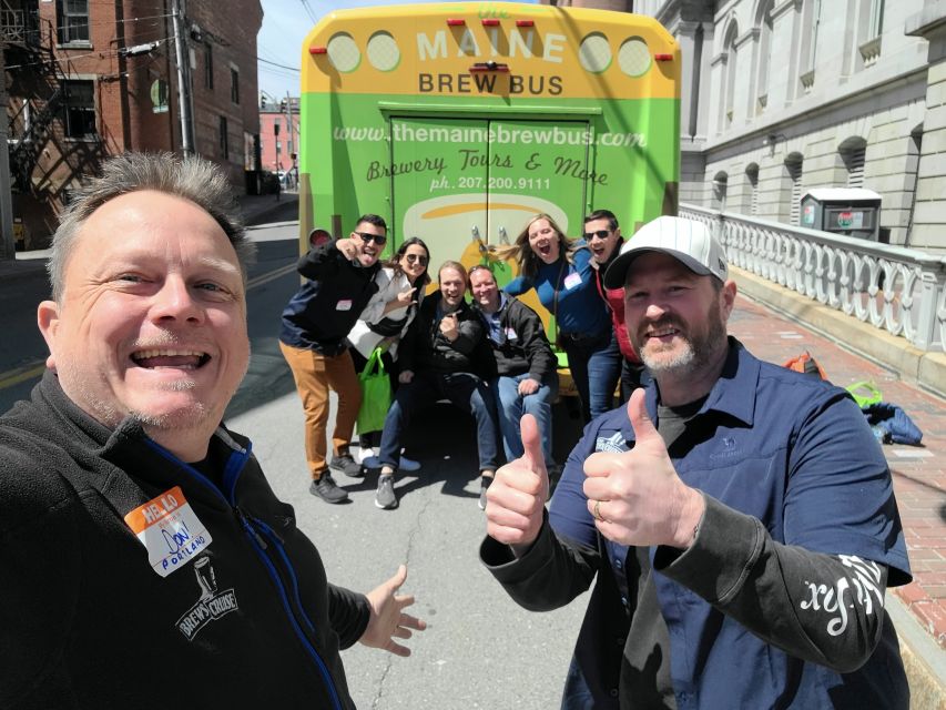 Portland, Maine: Local Brewery & Spirits Bus Tour - Timing, food, and what to bring
