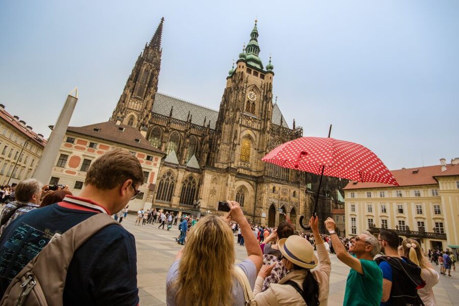 Prague: Guided Bus & Walking Tour with River Cruise & Lunch - The two-hour Vltava cruise and buffet lunch