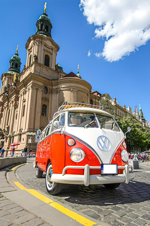 Prague: Private Sightseeing Tour in original VW Samba bus - The guide matters, especially inside a long bus