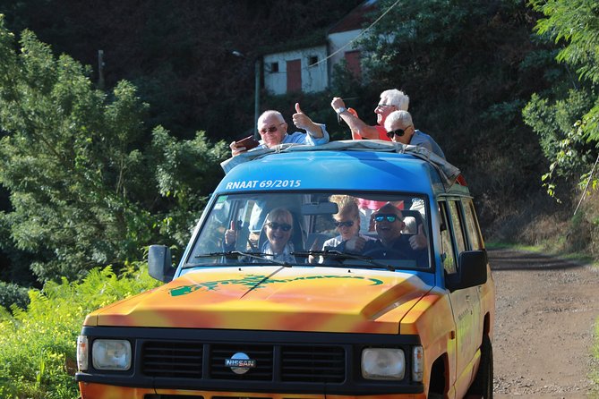 private, half-day tour of Madiera in an open top safari jeep - Camara de Lobos gives the tour a coastal finish