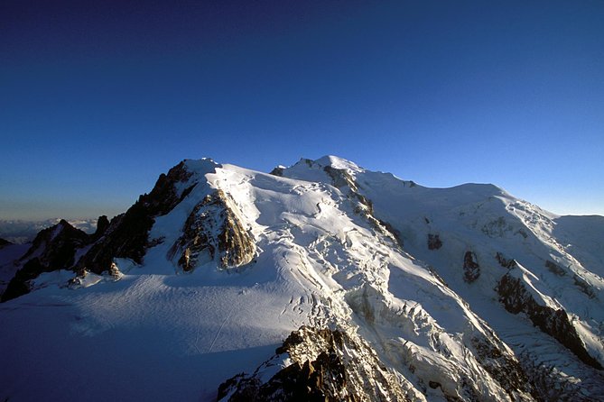 Private Tour to Chamonix Mont-Blanc Scenic Glass-Roof Bus - Mont Blanc from Chamonix town