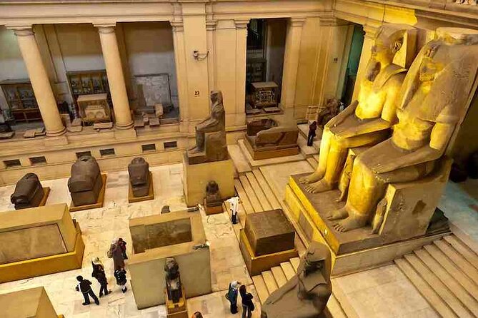 Pyramids Of Giza And Egyptian Museum Day Tour By Bus From Sharm - The papyrus museum and shopping time