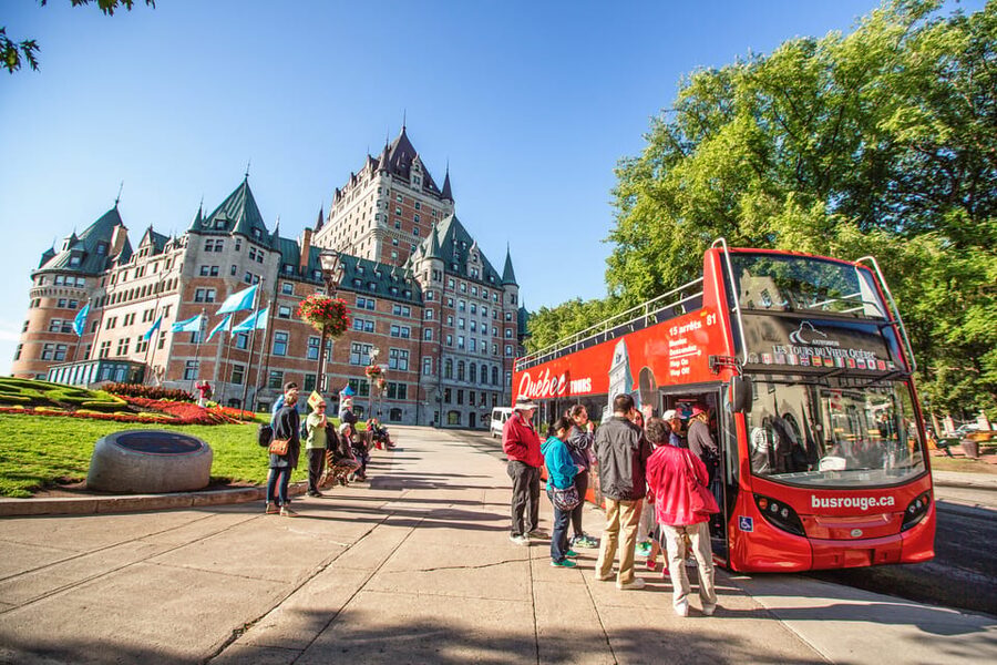 Quebec City: Hop-on Hop-off Open-Top Double Decker Bus Tour - Key points to know before you board