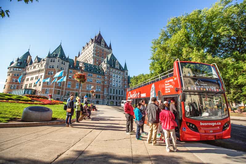 Quebec City: Hop-on Hop-off Open-Top Double Decker Bus Tour - What this Québec City bus tour is really good at