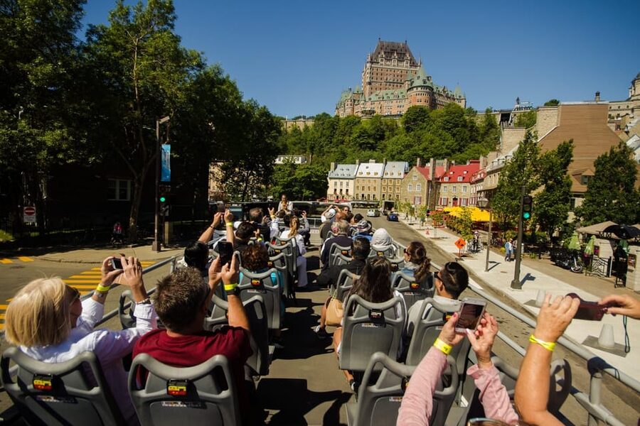 Quebec City: Hop-on Hop-off Open-Top Double Decker Bus Tour - Place Royale and the Old Port
