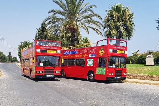 Red Bus Varosha experience in English from Ayia Napa, Protaras - The red double-decker ride from Ayia Napa