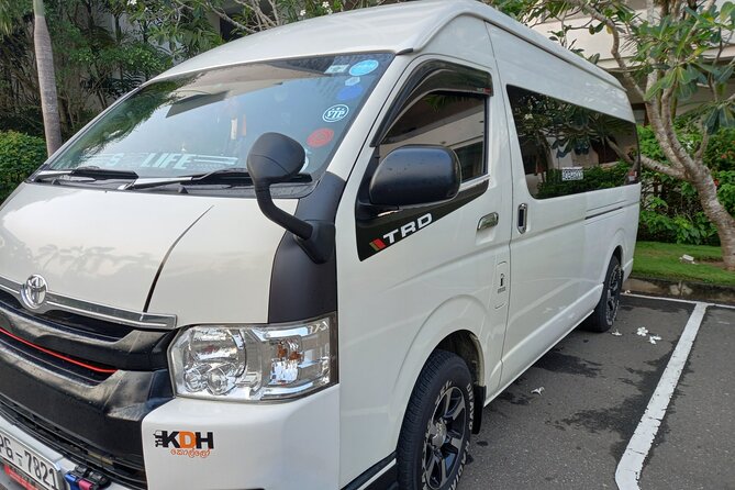 Rent Van (Mini Bus) with Driver in Sri Lanka - Key points to know before booking