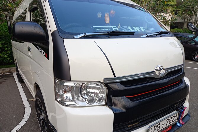 Rent Van (Mini Bus) with Driver in Sri Lanka - What this van service is really for