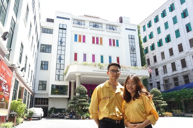 Retro Hop-on-hop-off Bonbon City Tour: Classic Package - Temple of Literature on Van Mieu Street