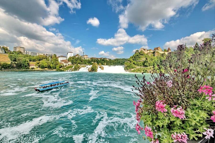 Rhine fall Visit and Zurich Open Top City Tour - Rhine Falls: 2.5 hours beside the water