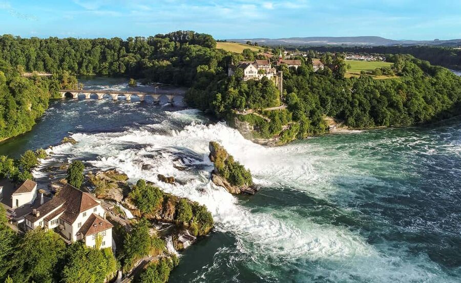 Rhine fall Visit and Zurich Open Top City Tour - The 45-minute ride from Zurich