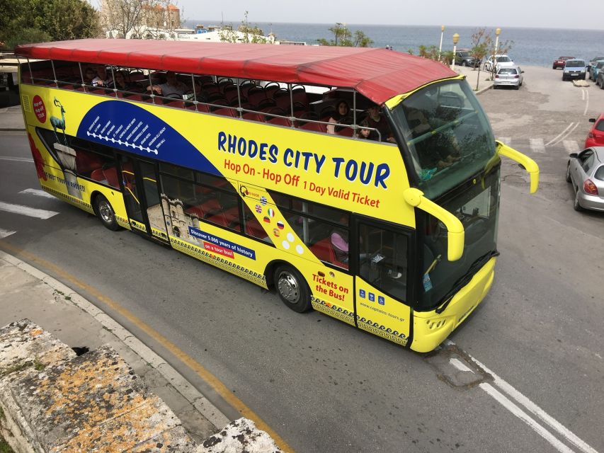 Rhodes: Hop-on Hop-off Bus and Submarine Tour - How the bus and boat work together