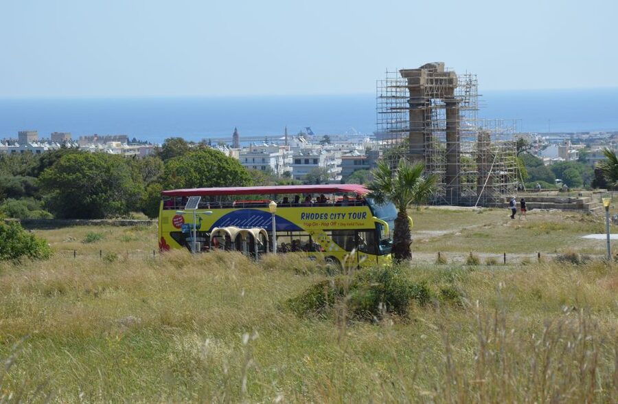Rhodes: Hop-On Hop-Off City Tour Bus - The New Marina and the city’s modern side