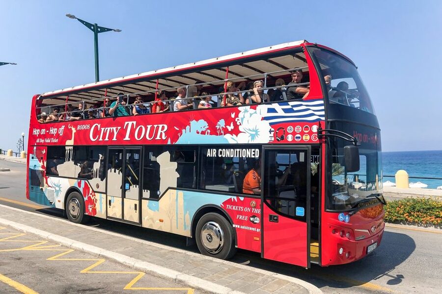 Rhodes: Hop-On Hop-Off Sightseeing Bus Tour - What this Rhodes bus tour actually covers