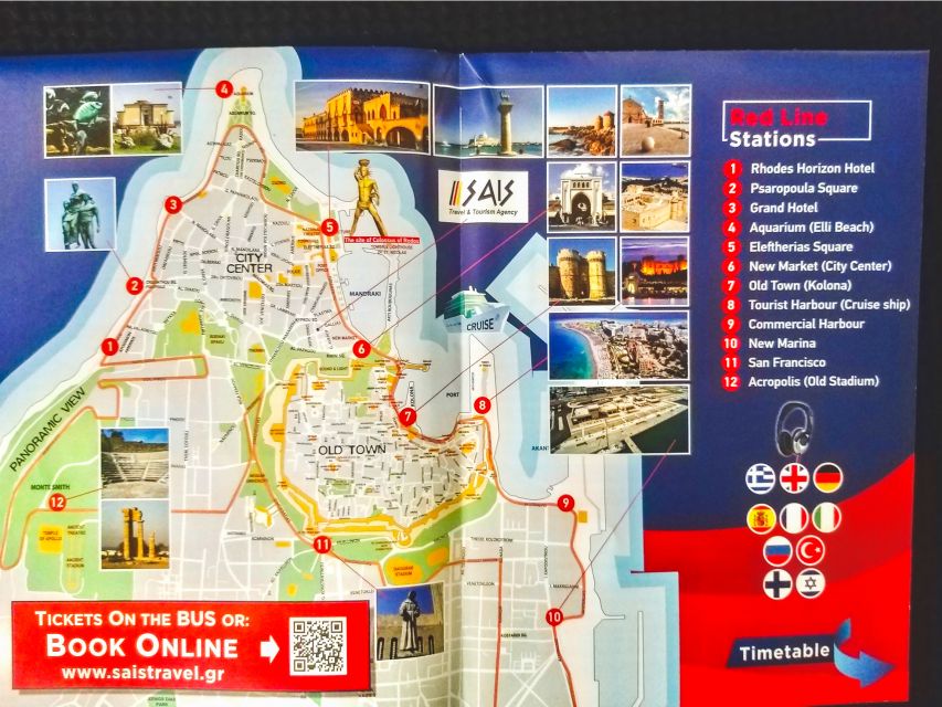 Rhodes: Hop-On Hop-Off Sightseeing Bus Tour - Nea Agora and the modern center