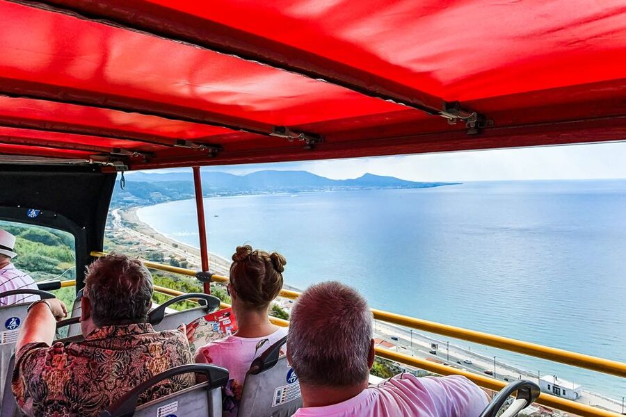 Rhodes: Hop-On Hop-Off Sightseeing Bus Tour - Old Town, the Palace, and the medieval walls