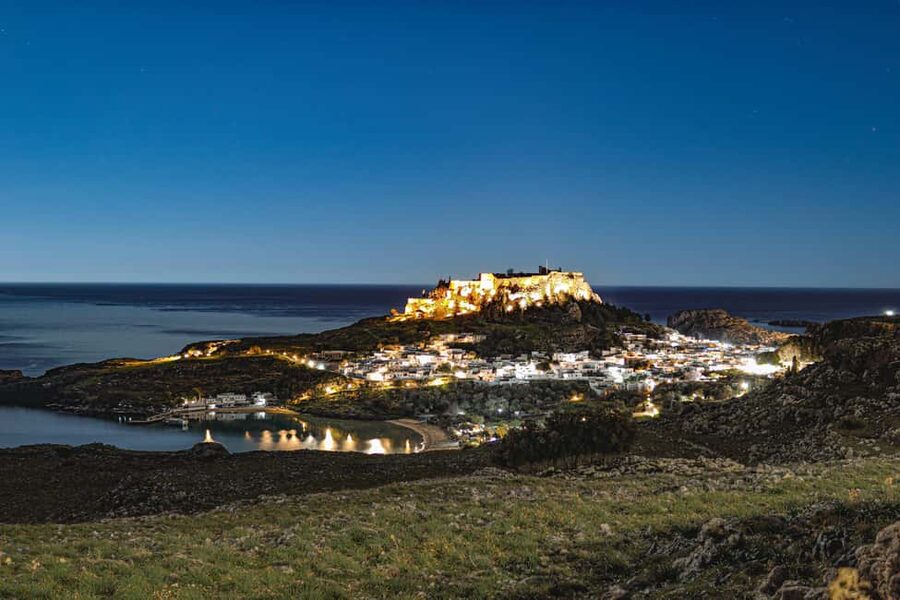 Rhodes: Lindos by night - Bus tour with free time to explore - The 1.5-hour ride to Lindos