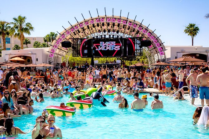 Rockstar Pool Party Crawl w/ VIP Entry & Party Bus Ride - Daylight Beach Club, the usual Friday and Saturday start