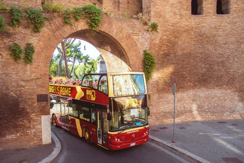 Rome: Big Bus Hop-on, Hop-off Open-Top Sightseeing Tour - Three hours, 24 hours, 48 hours, or 72 hours?