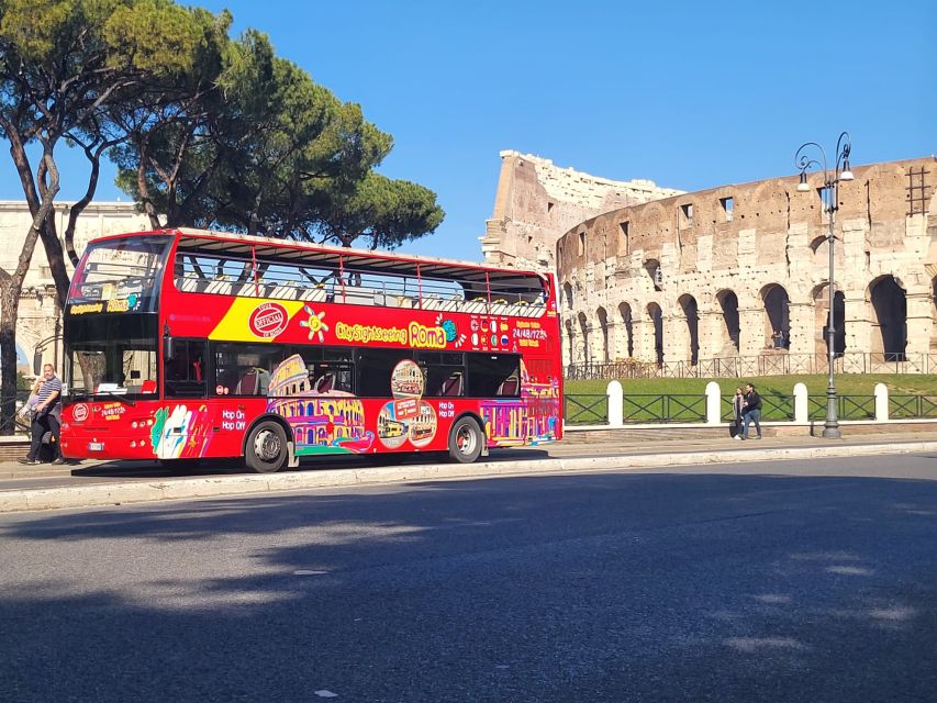 Rome: City Highlights Open-Top Bus Night Tour - The 45-minute route through Rome’s lit-up center