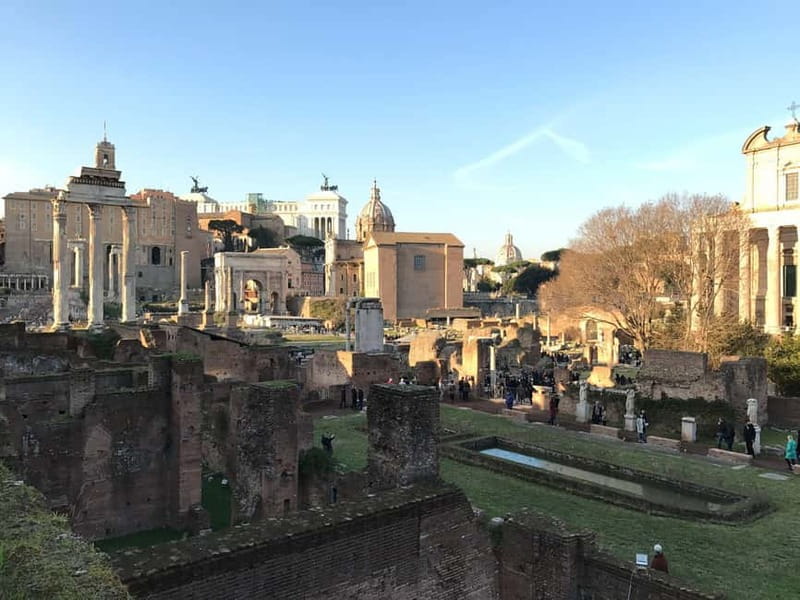 Rome: Colosseum, Forum Audio Tour with Hop-on Hop-off Bus - What to expect from the open-top bus