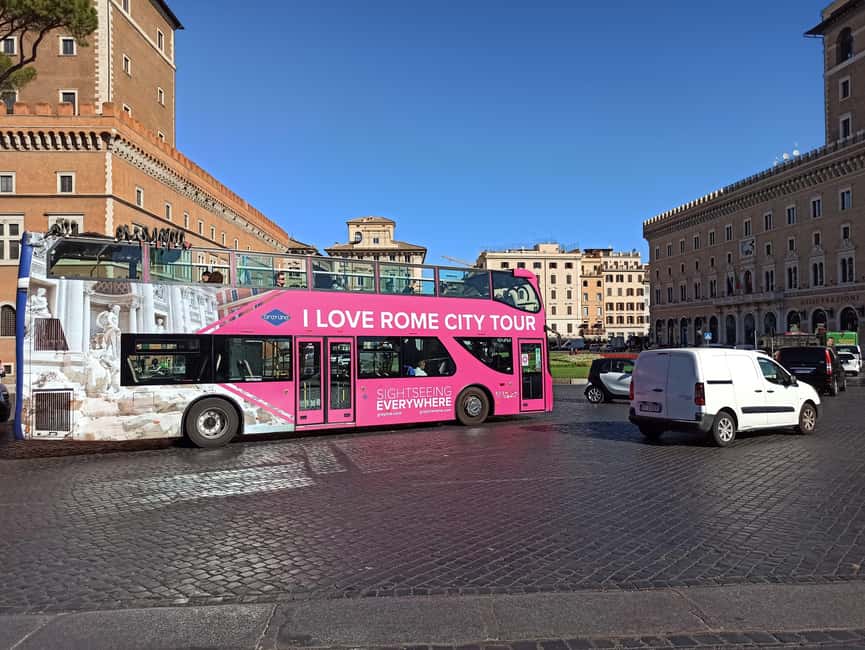 Rome: Hop-on Hop-off Bus tour + Pantheon Priority Entry - Why this pairing works in Rome