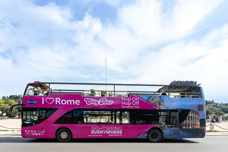 Rome: Hop-on Hop-off Sightseeing Bus Tour with Audioguide - Spanish Steps and the shopping streets