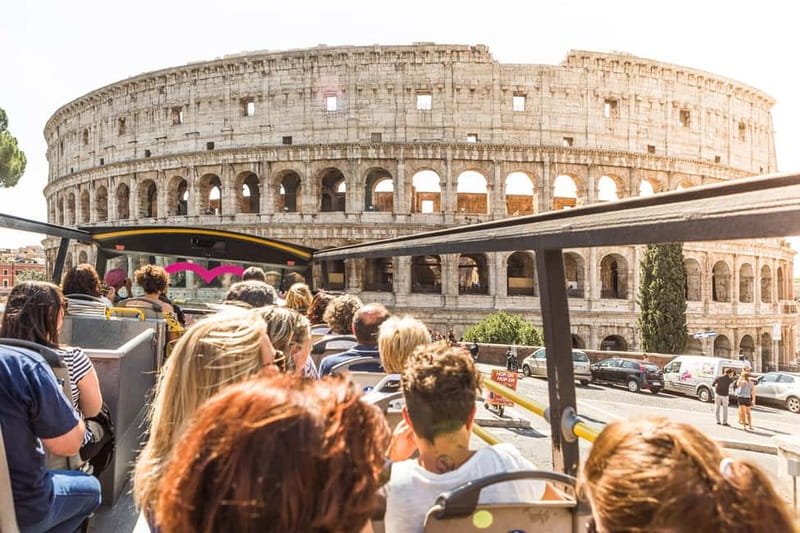 Rome: Hop-on Hop-off Sightseeing Bus Tour with Audioguide - Why this bus works well in Rome