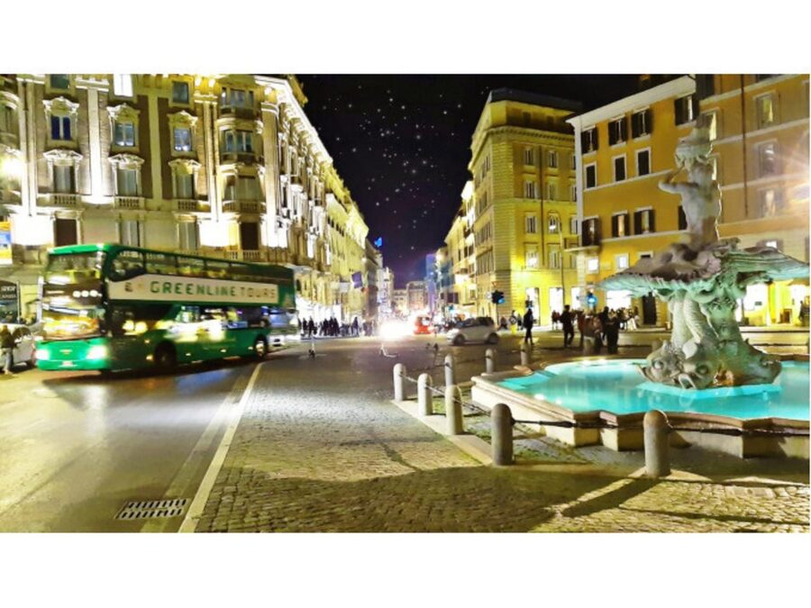 Rome: Nighttime Tour by Open-Top Bus - Castel Sant’Angelo and Piazza Cavour