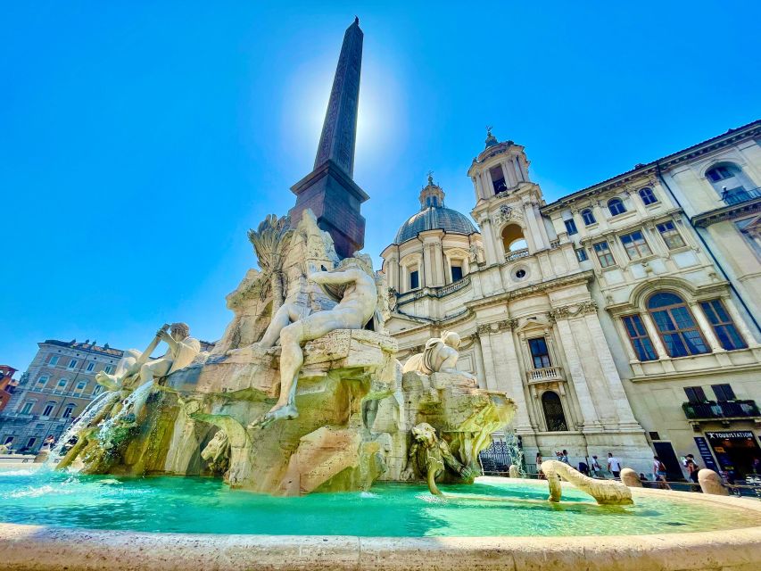 Rome Squares and Fountains Tour & River Boat Hop On Hop Off - Spanish Steps to Trevi Fountain