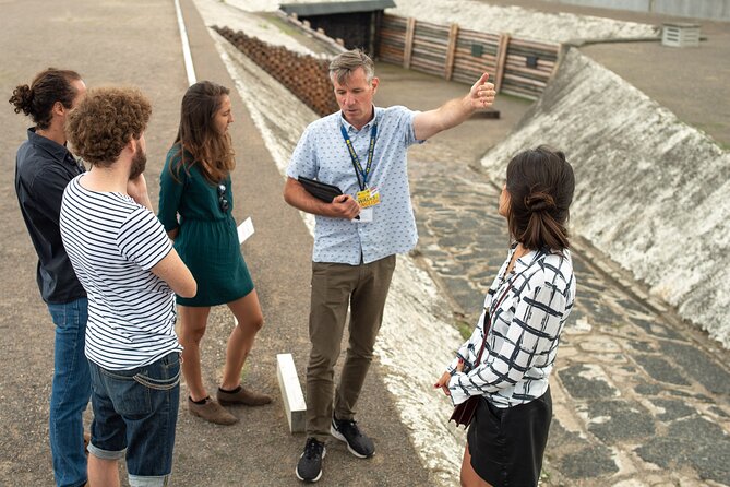 Sachsenhausen Concentration Camp Bus Tour in English from Berlin - Entering Tower A and seeing the camp layout
