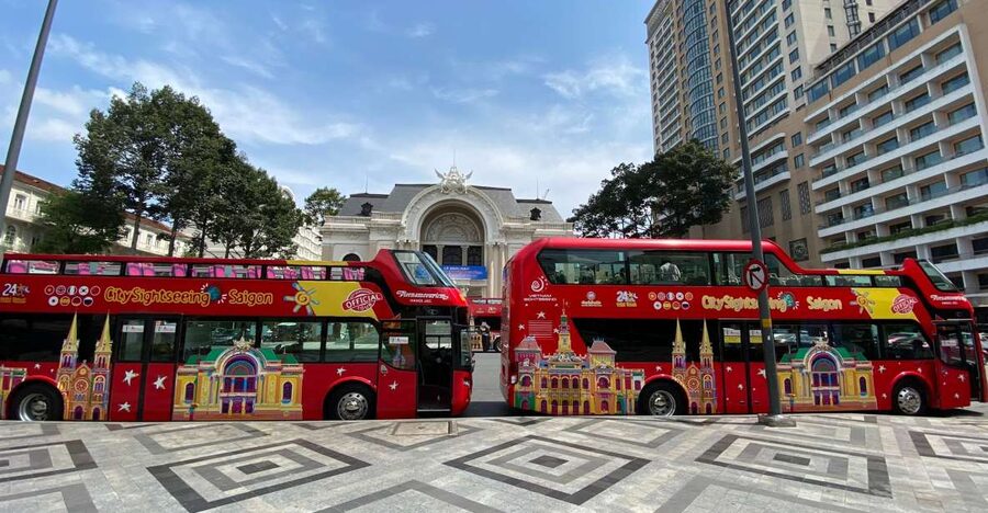 Saigon: City Sightseeing Hop-On Hop-Off Bus Tour - Red Route: Saigon’s central sights