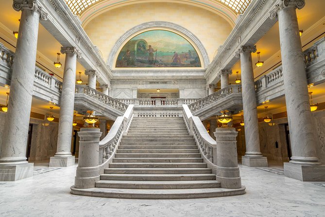 Salt Lake City Guided Bus Tour - Historic churches, libraries, and city architecture