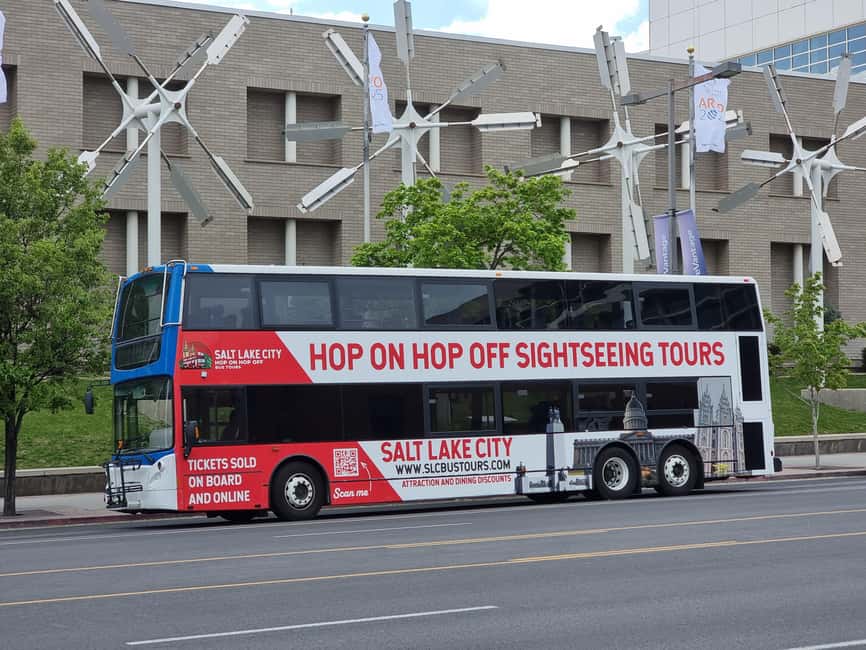 Salt Lake City: Hop-On Hop-Off Bus Tour - Temple Square and the final major stop