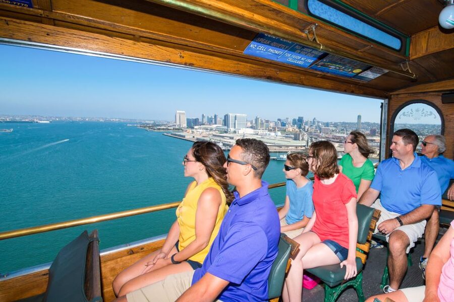 San Diego: Hop-on Hop-off Narrated Trolley Tour - Waterfront stops: the Maritime Museum, Midway, and Seaport Village