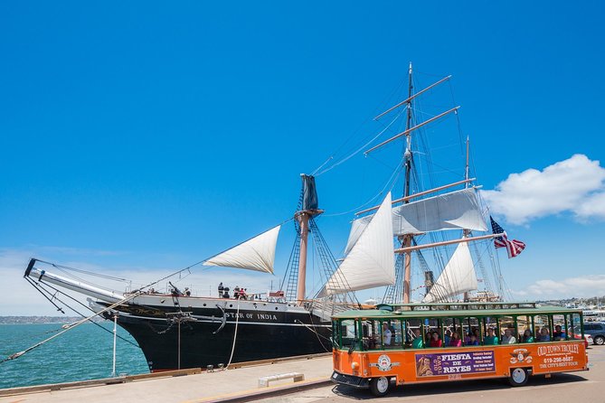 San Diego Hop On Hop Off Trolley Tour - Petco Park and Barrio Logan show different sides of San Diego
