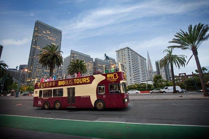 San Francisco: Alcatraz Island & Hop-on Hop-off Sightseeing Tour - Riding the complete Big Bus loop