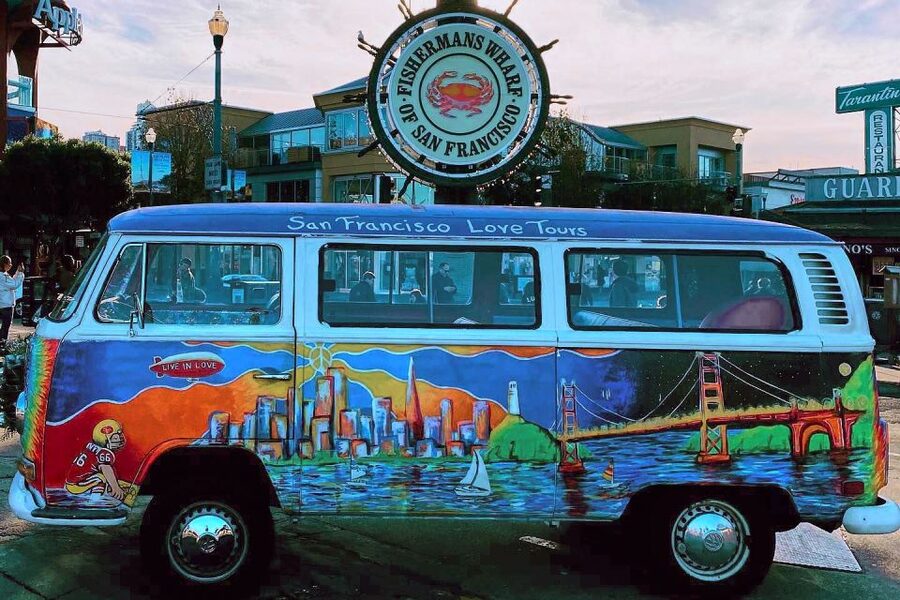 San Francisco: City Sightseeing Tour on Hippie Bus - Meeting at Jefferson and Hyde Streets