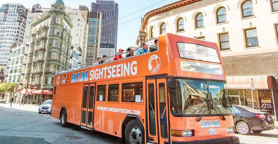 San Francisco: Hop-On Hop-Off Bus with Ferry & Alcatraz Tour - The Golden Gate Bridge and North Vista Point