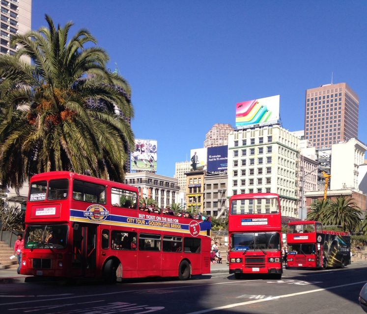 San Francisco: Hop-On Hop-Off Deluxe Bus Tour with 20 Stops - Stops 12 to 14: Lombard Street and the Civic Center