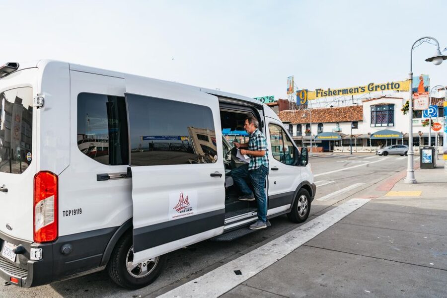 San Francisco: Movie Filming Locations Bus Tour - The Presidio and the Golden Gate Bridge