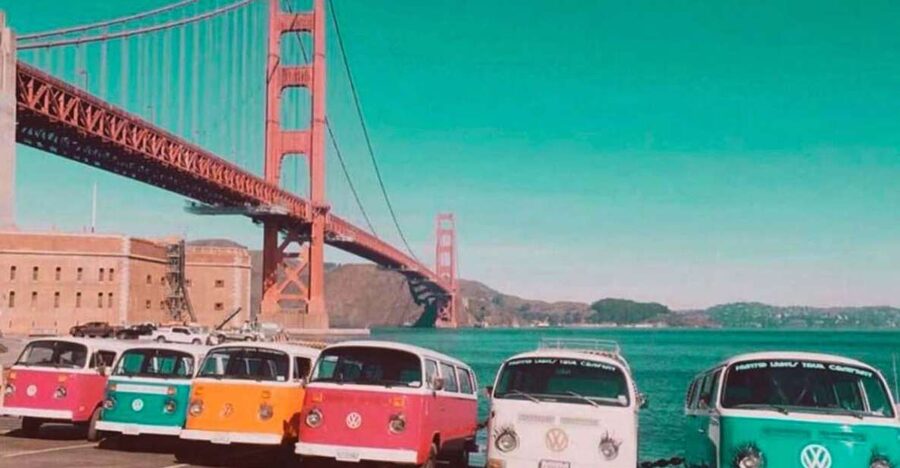 San Francisco: Small-Group City Tour by Vintage VW Bus - Painted Ladies and the familiar San Francisco postcard