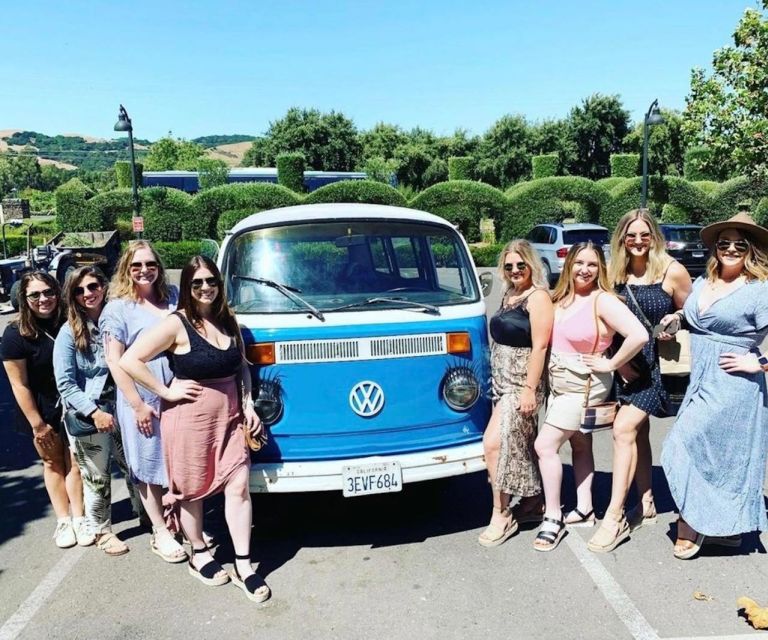 San Fransisco: Vintage VW Bus Wine Country Tour Small Group - The organic winery cave tour