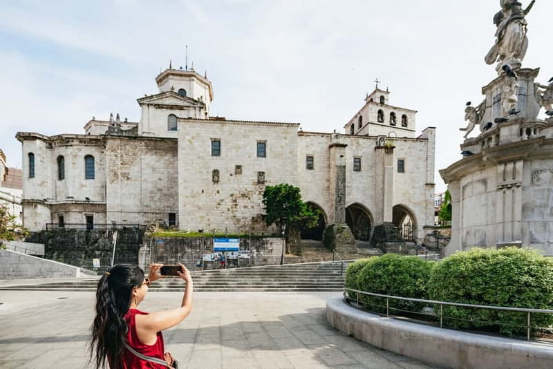 Santander: City Sightseeing Hop-On Hop-Off Bus Tour & Train - Palacio de Festivales and the route toward Magdalena