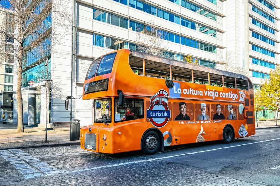 Santiago: 1-Day Hop-On Hop-Off Bus and Cable Car Ticket - The cable car at Cerro San Cristóbal