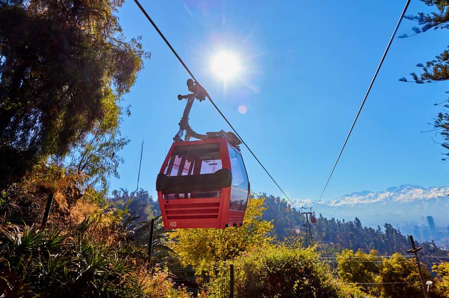 Santiago: 1-Day Hop-On Hop-Off Bus and Cable Car Ticket - Bellavista and the historic funicular