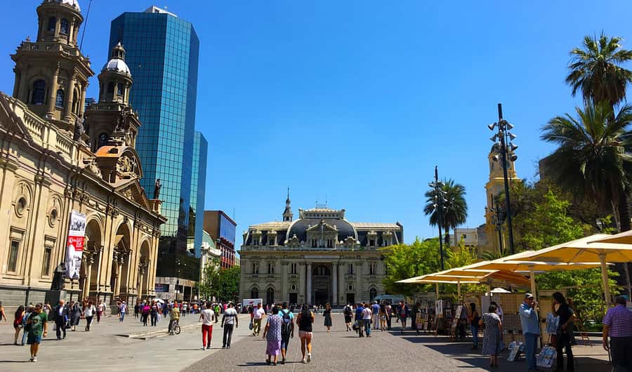 Santiago Half-Day Walking Tour with Hotel Pick up & Brunch - Santiago’s historic center, one stop at a time