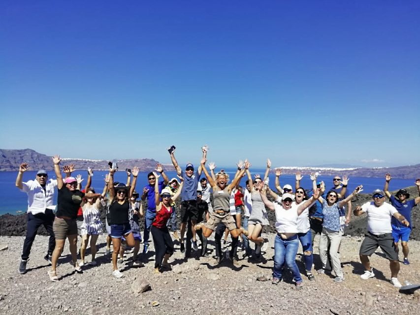 Santorini 2-Day Combo: Volcano Boat Cruise & Island Bus Tour - Thirassia offers a slower island break
